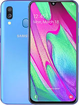 Best available price of Samsung Galaxy A40 in Suriname