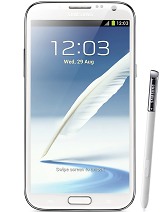 Best available price of Samsung Galaxy Note II N7100 in Suriname